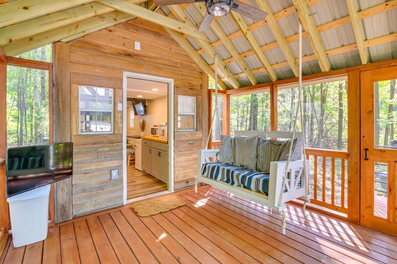Contemporary Starkville Tiny Cabin 3 Mi To Msu! Kültér fotó